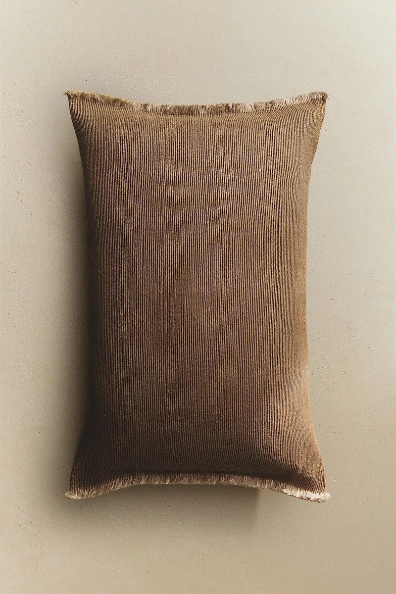 HOUSSE DE COUSSIN LIN