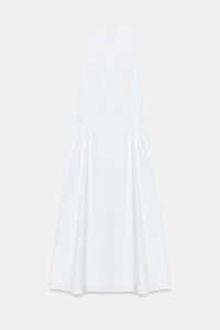 OPEN BACK MIDI DRESS