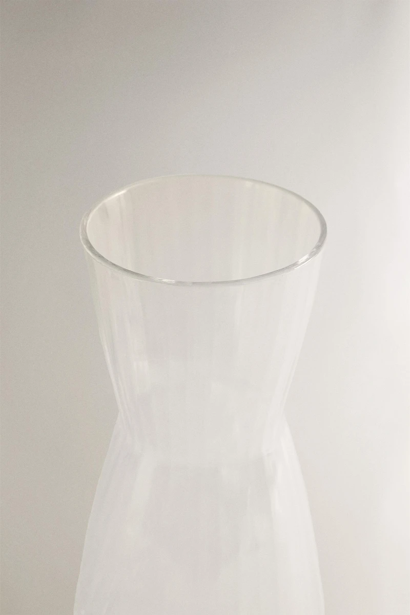 PICHET VERRE RELIEF ONDÉ