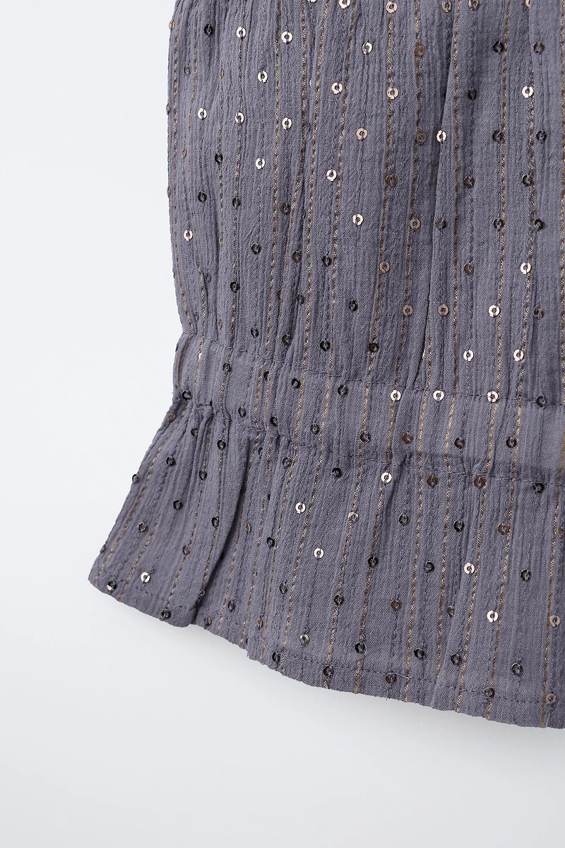 SEQUIN TOP
