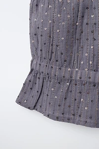SEQUIN TOP
