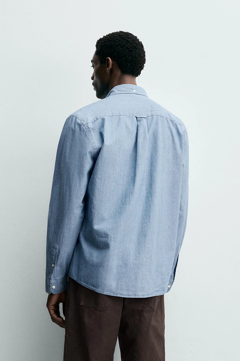 CHEMISE REGULAR FIT CHAMBRAY