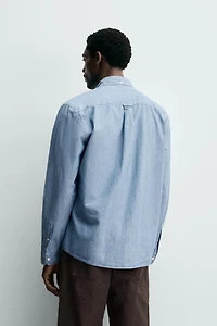 CHEMISE REGULAR FIT CHAMBRAY
