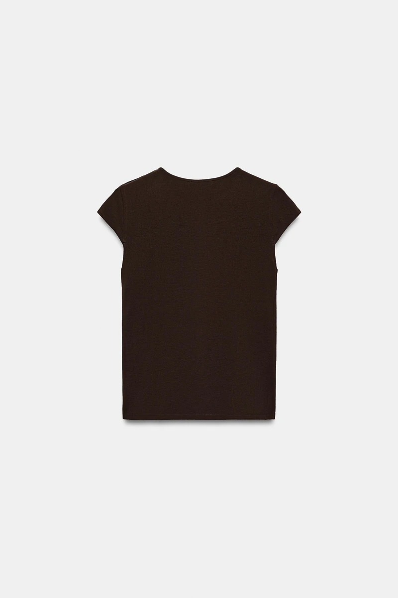 OPENING RUCHED TOP