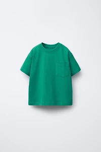 PLAIN POCKET T-SHIRT