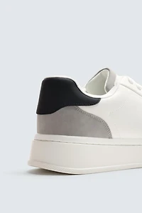 HEEL DETAIL SNEAKERS