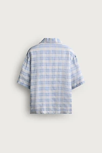 CHECK JACQUARD SHIRT