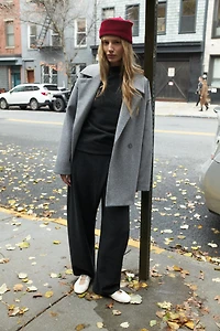 SOFT DOUBLE-BREASTED COAT