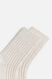 RIBBED SHORT SOCKS