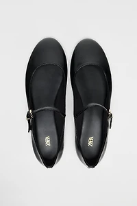 LEATHER BALLET FLATS 50TH ANNIVERSARY
