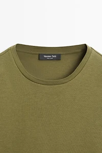 T-shirt à manches courtes en coton mélangé
