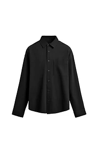 RELAXED FIT FLOWY SHIRT