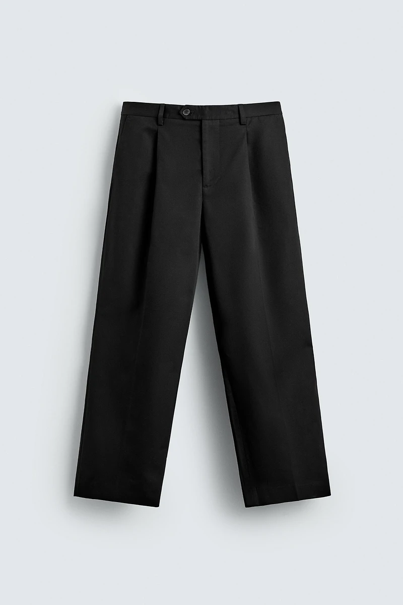 LIMITED EDITION PLEATED SUIT PANTS