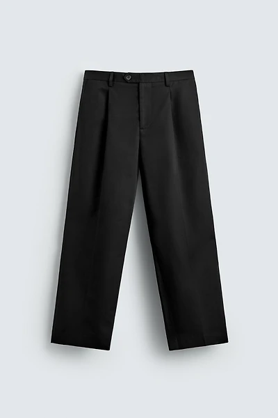LIMITED EDITION PLEATED SUIT PANTS