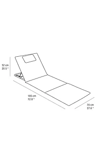 XXL FOLDABLE BEACH LOUNGER