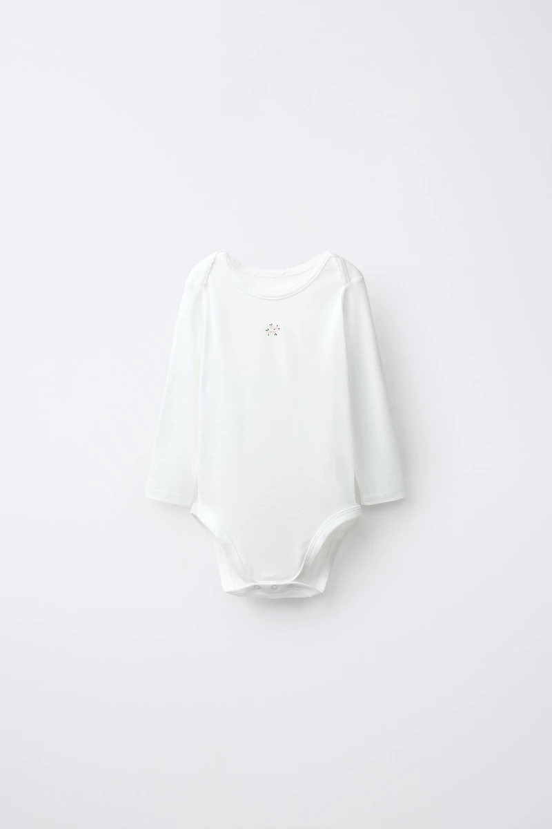 FIVE-PACK FLORAL BODYSUITS