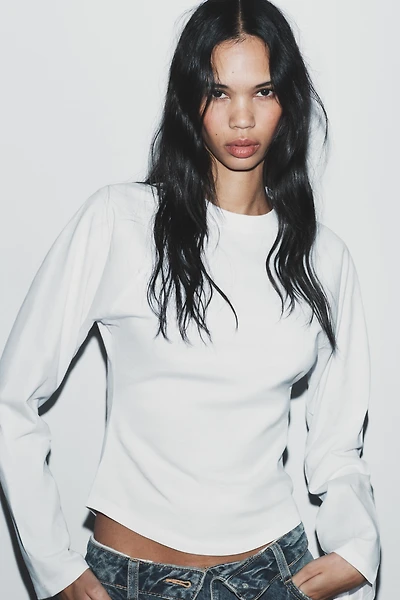 LONG SLEEVE RAGLAN T-SHIRT