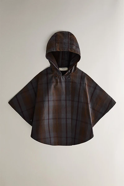 CAPE ENFANT CARREAUX TARTAN