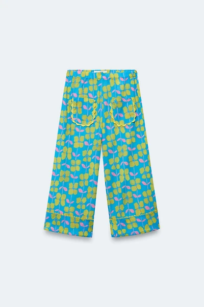 2-14 YEARS / LIMITED EDITION FLORAL PRINT CULOTTES
