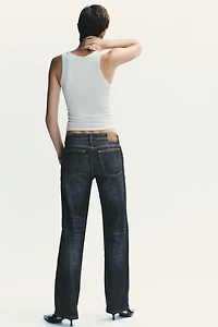 TRF LOW RISE STRAIGHT LEG JEANS