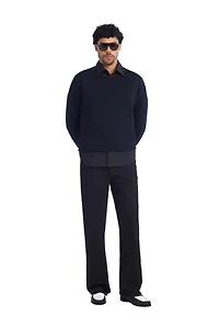 RELAXED FIT COTTON POPLIN SHIRT