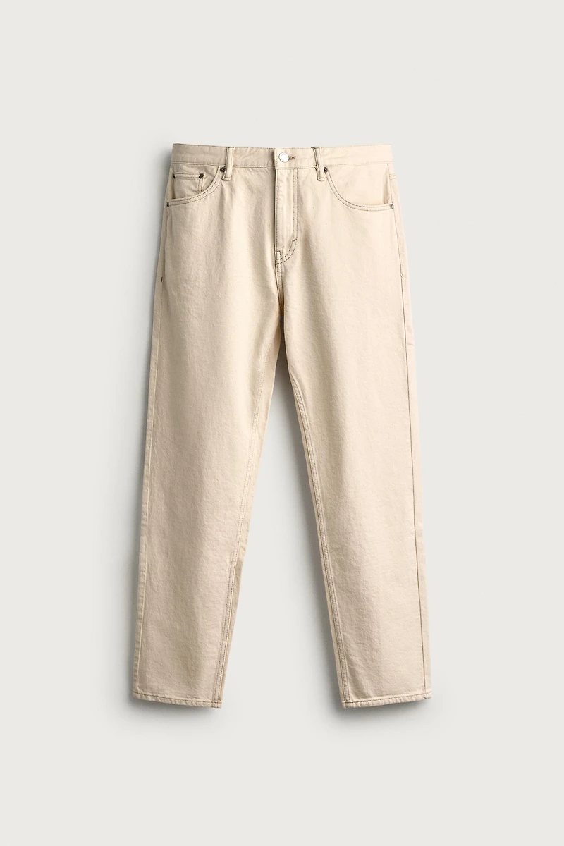 SLIM TAPERED FIT JEANS