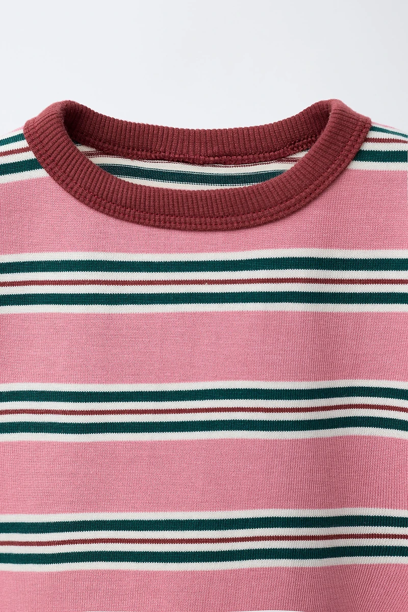 HEAVYWEIGHT STRIPED T-SHIRT