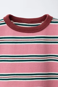 HEAVYWEIGHT STRIPED T-SHIRT
