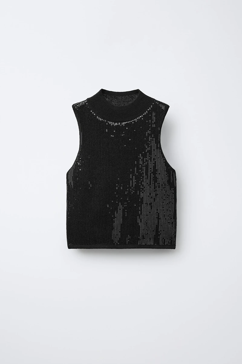 SEQUIN TOP