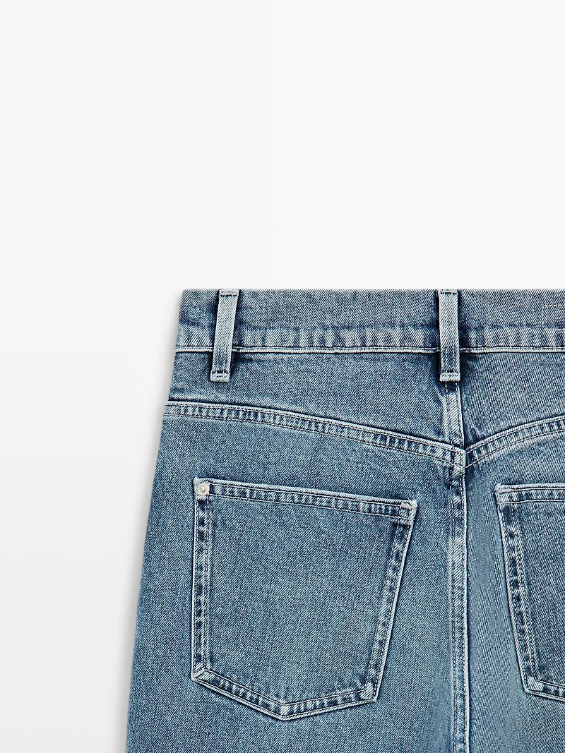 Jean bootcut taille haute