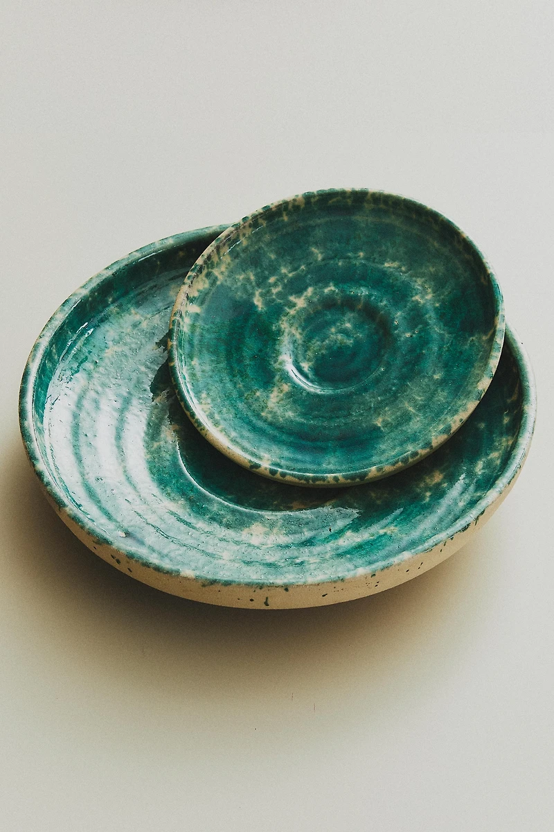 DECORATIVE TERRACOTTA TRAY