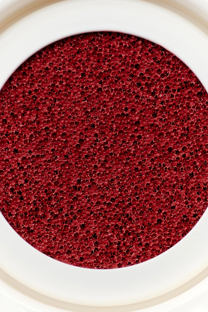 SCARLET RUSH CUSHION BLUSH RED LOLLIPOP