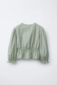 RUFFLED ENTREDOS SHIRT