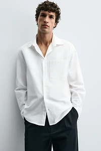 CRINKLED EFFECT SHIRT