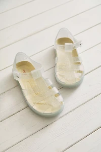 KIDS GLITTER CAGE SANDALS