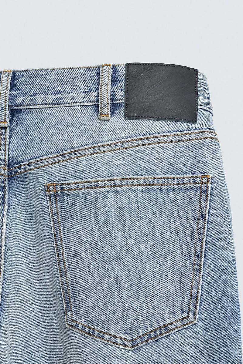 RIPPED FLARE FIT JEANS