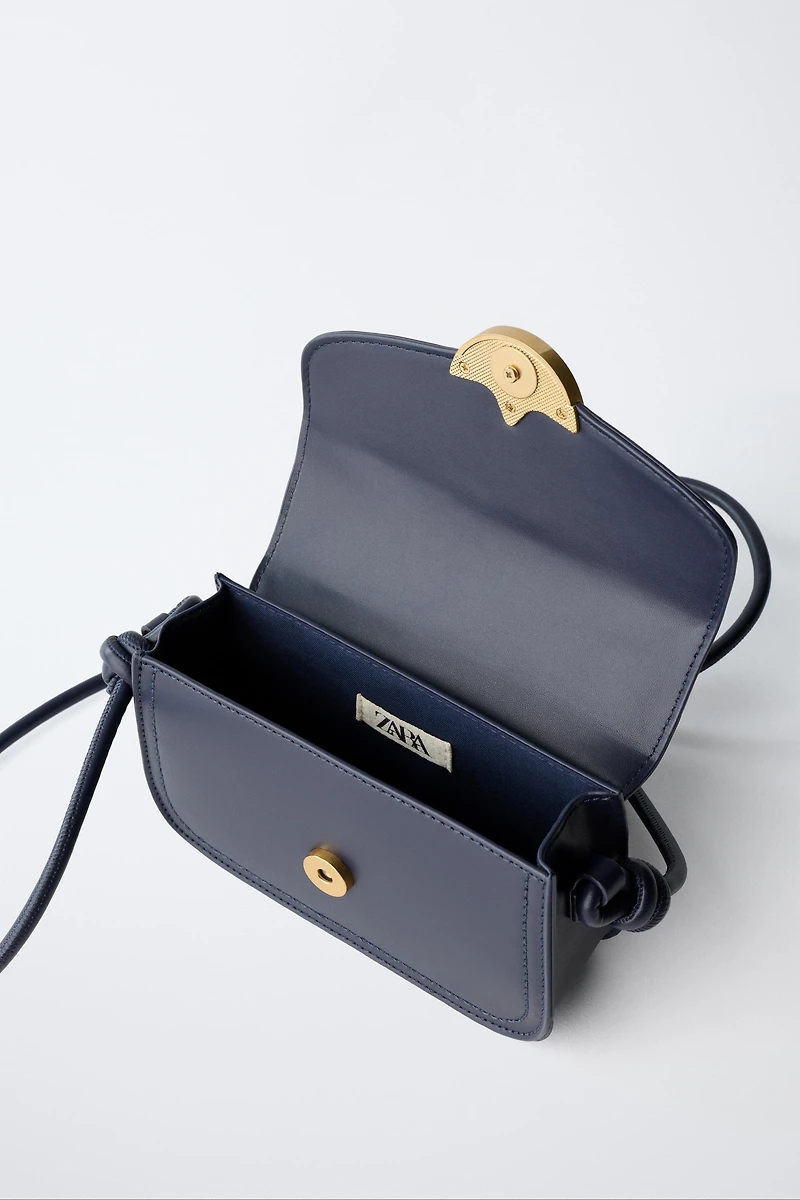 TULIP DETAIL CROSSBODY BAG