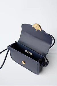 TULIP DETAIL CROSSBODY BAG