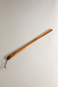 EXTRA LONG ACACIA WOOD SHOEHORN