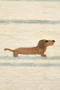 TAPIS ENFANT COTON CHIENS