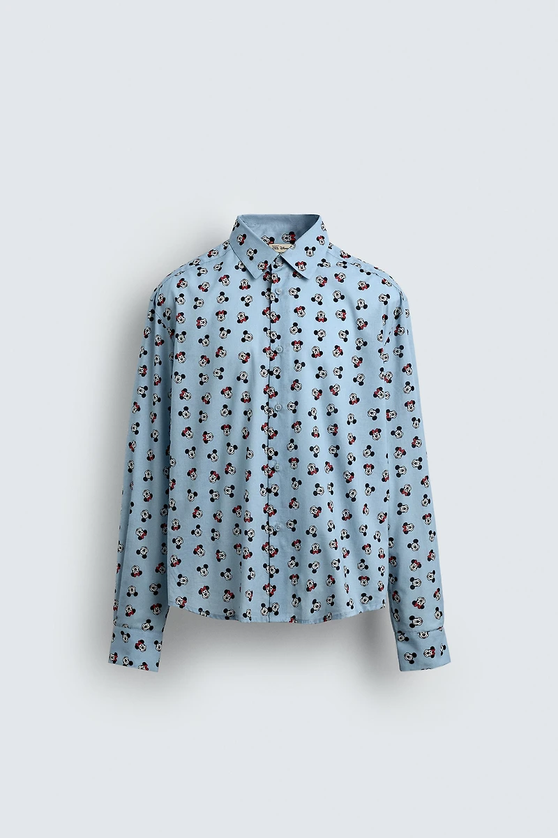 MINNIE + MICKEY MOUSE SHIRT HARRY LAMBERT FOR ZARA X DISNEY