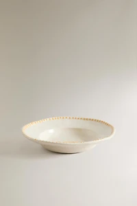 FISH EARTHENWARE DESSERT PLATE