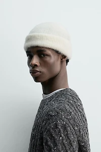 ALPACA BLEND BEANIE HAT