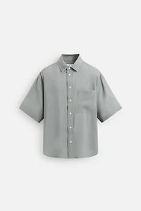 RELAXED FIT FLOWY SHIRT