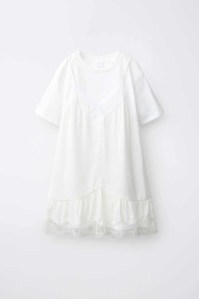 COMBINATION SLIP DRESS