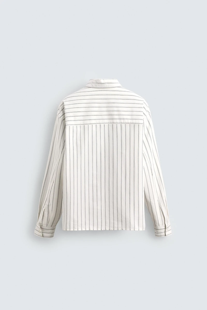 STRIPED POCKET SHIRT