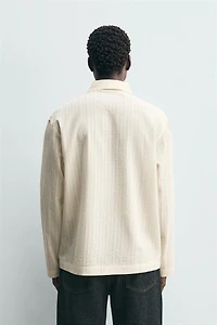 TEXTURED POLO SHIRT