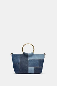 MINI SAC SEAU PATCHWORK