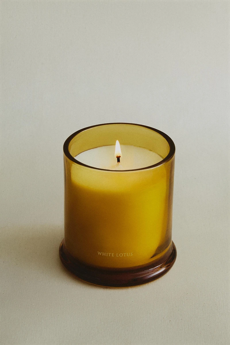 (350G) WHITE LOTUS SCENTED CANDLE