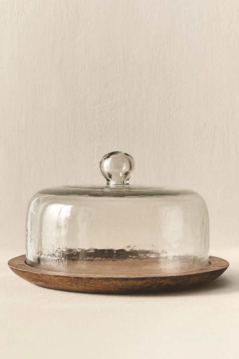 HAMMERED CAKE DISH